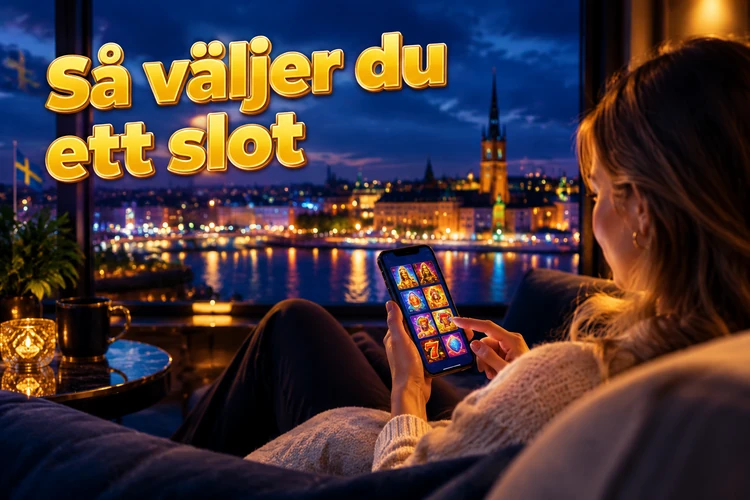 Så väljer du ett slot